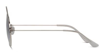 Carolina Lemke CL2401 Silver glasses - Silver - Side View