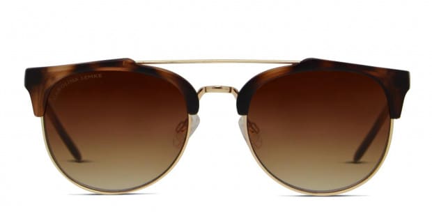 Carolina Lemke CL1406 Tortoise w/Gold Prescription Sunglasses