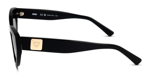 MCM 684S Shiny Black Prescription Sunglasses display picture 3