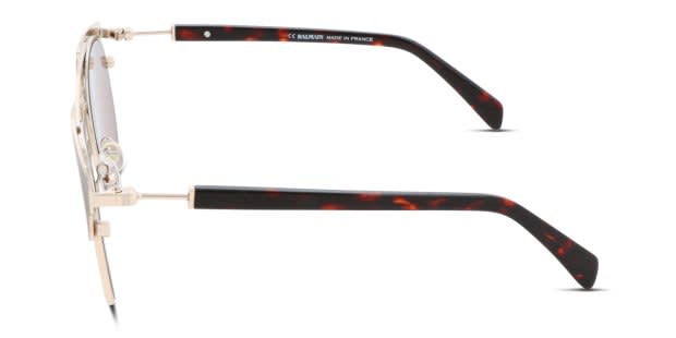 Balmain BL2109B brown frame with grey lenses. Lenses provide  display picture 1