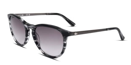 Lacoste L708S Gray, Multicolor glasses - Gray / Multicolor - Angle View