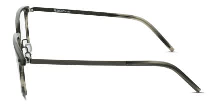 Flexon B2023 Gray glasses - Gray - Side View