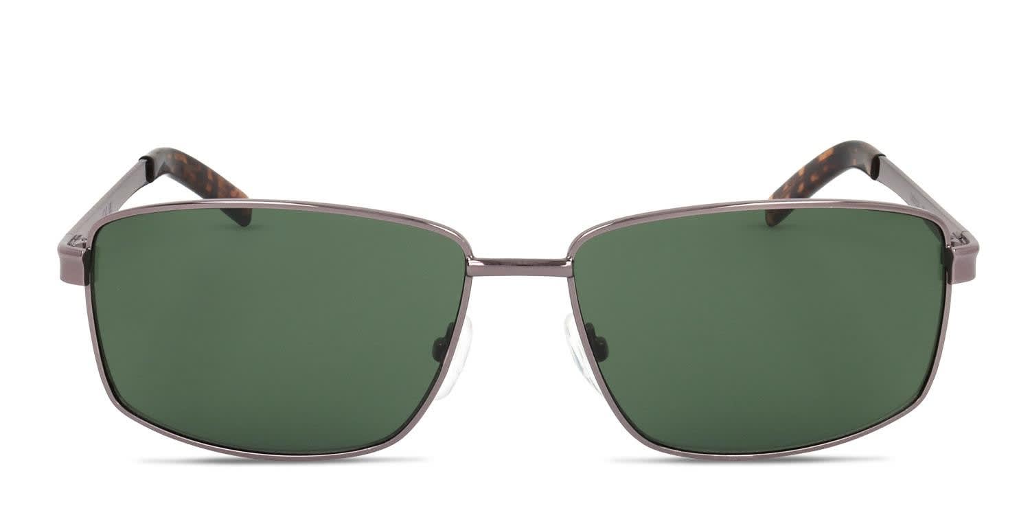 Calvin Klein CK22122S Gunmetal, Green glasses - Gunmetal / Green - Frontal View