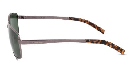 Calvin Klein CK22122S Gunmetal, Green glasses - Gunmetal / Green - Side View