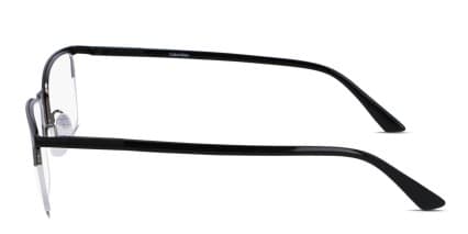 Calvin Klein CK22118 Matte Black glasses - Matte Black - Side View