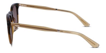 Calvin Klein CK23501S Tortoise, Brown glasses - Tortoise / Brown - Side View