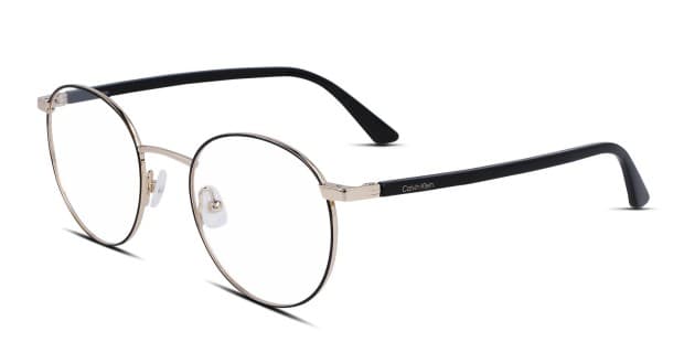 Calvin klein hot sale gold glasses