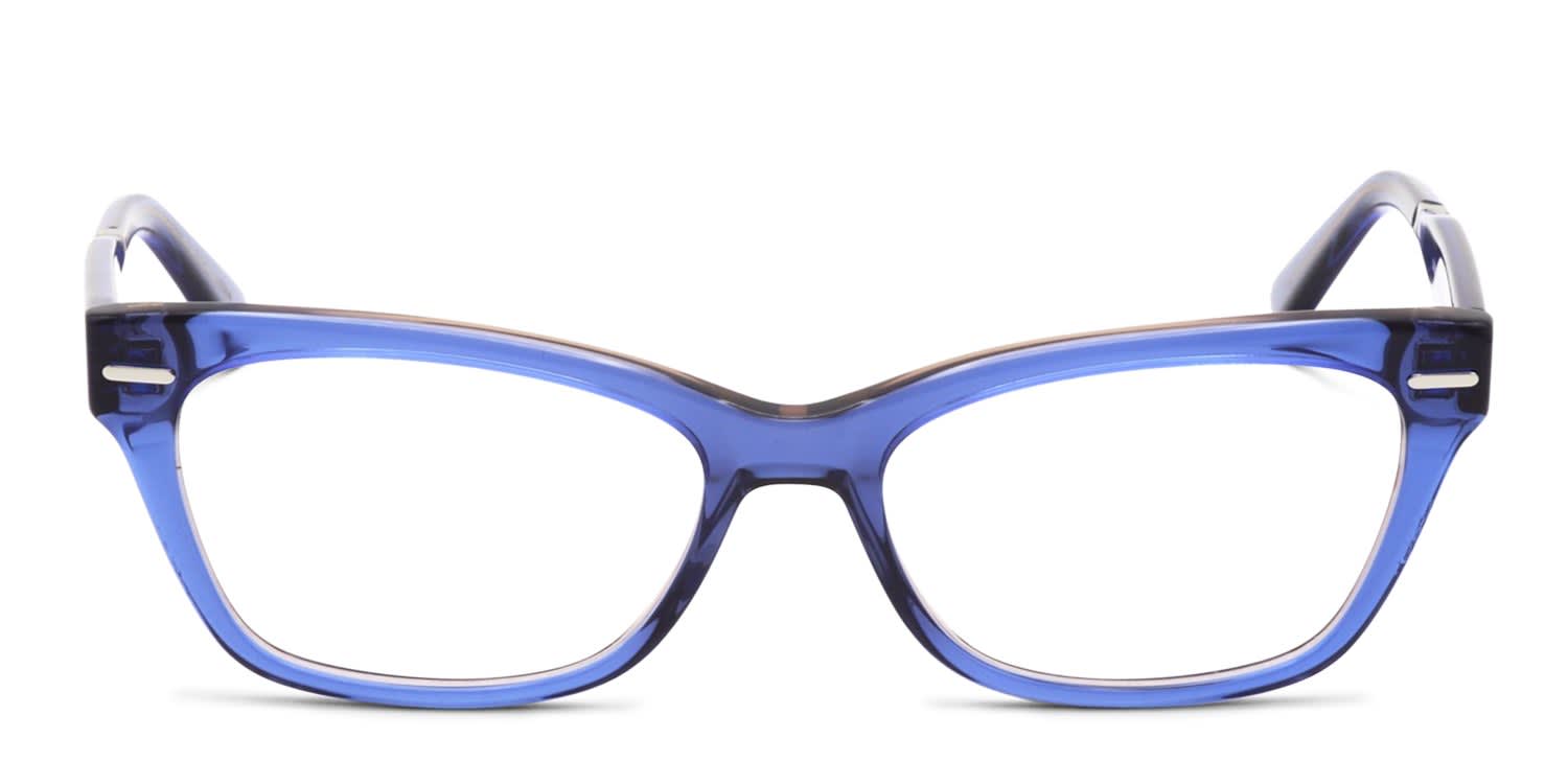 Calvin Klein CK23512 Blue, Beige glasses - Blue / Beige - Frontal View