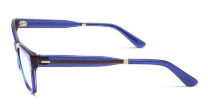 Calvin Klein CK23512 Blue, Beige glasses - Blue / Beige - Side View
