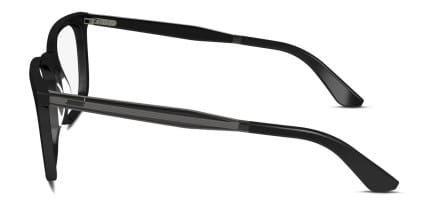 Calvin Klein CK23547 Shiny Black glasses - Shiny Black - Side View