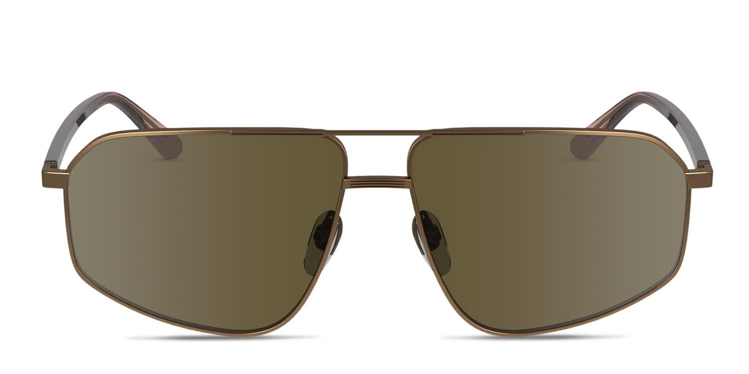 Celine CL40083U Gold, Brown Prescription Sunglasses - 50