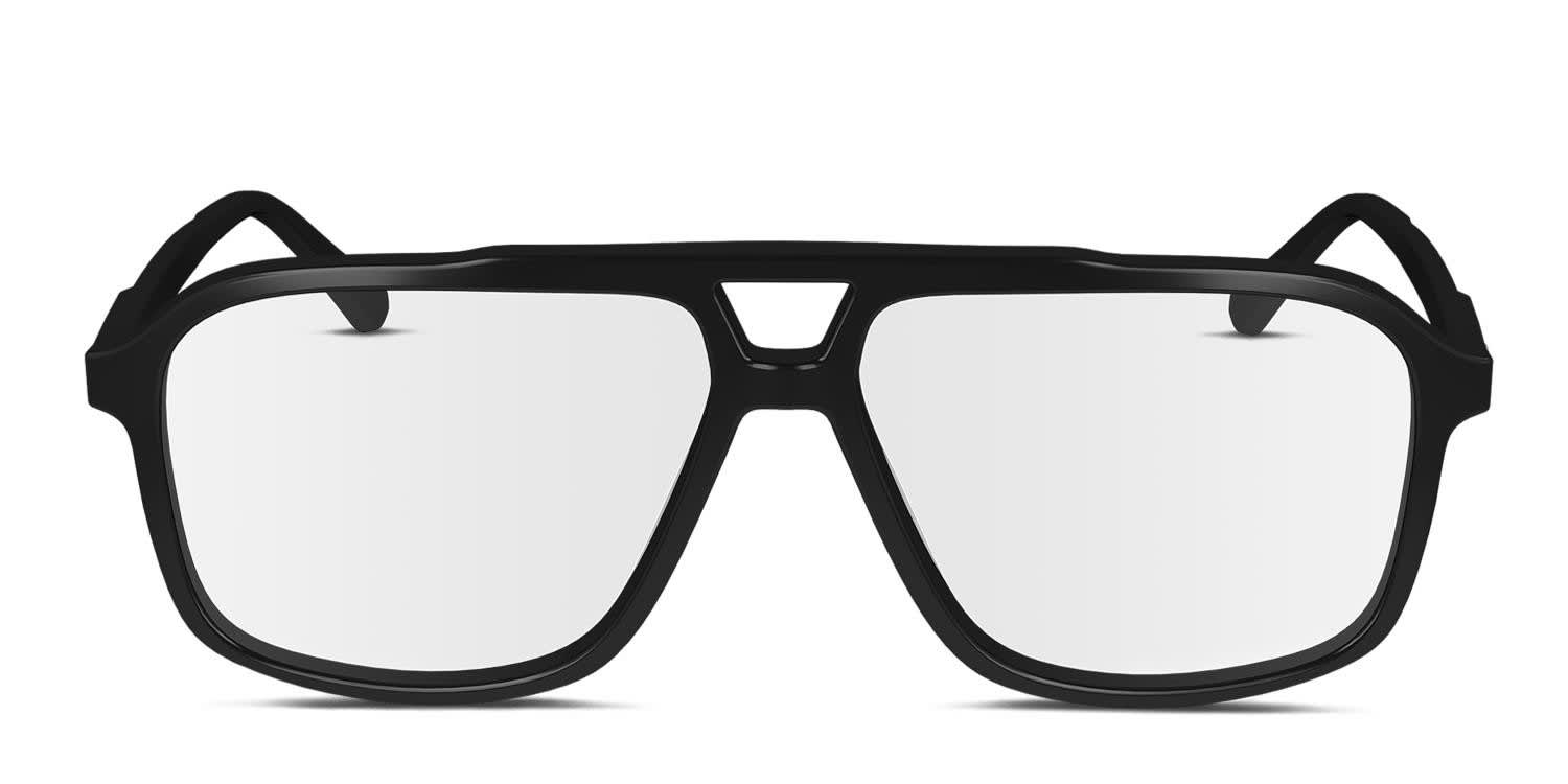 Calvin Klein CK24518 Shiny Black glasses - Shiny Black - Frontal View