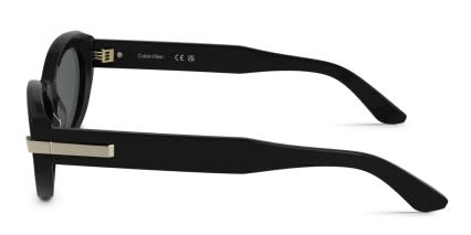 Calvin Klein CK25502S Shiny Black glasses - Shiny Black - Side View