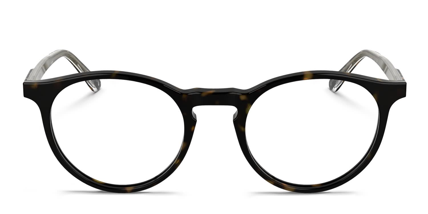 Calvin Klein CK25518 Brown, Tortoise glasses - Brown / Tortoise - Frontal View
