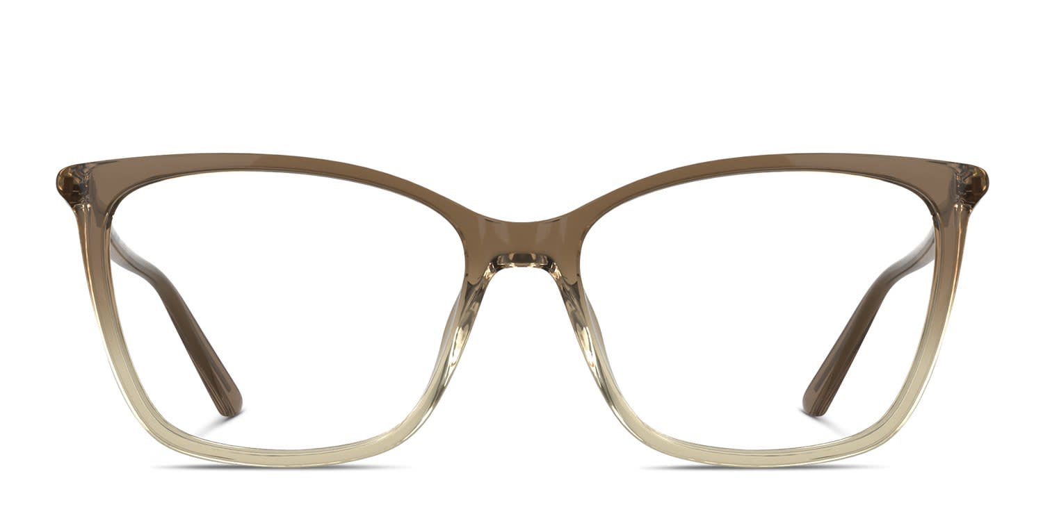 Hailey x Vogue VO5446 Brown Eyeglasses | Includes FREE Rx Lenses