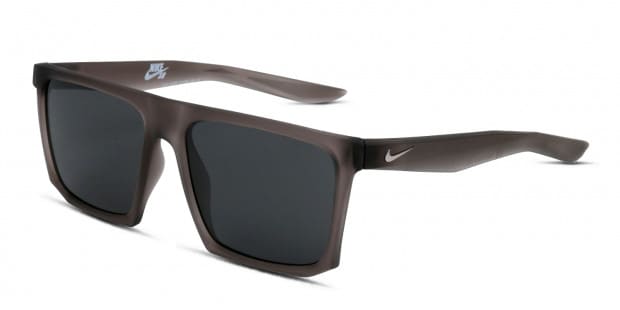 Nike Ledge EV1058 gunmetal gray frame with dark grey lenses. Lenses provide 100 UV protection