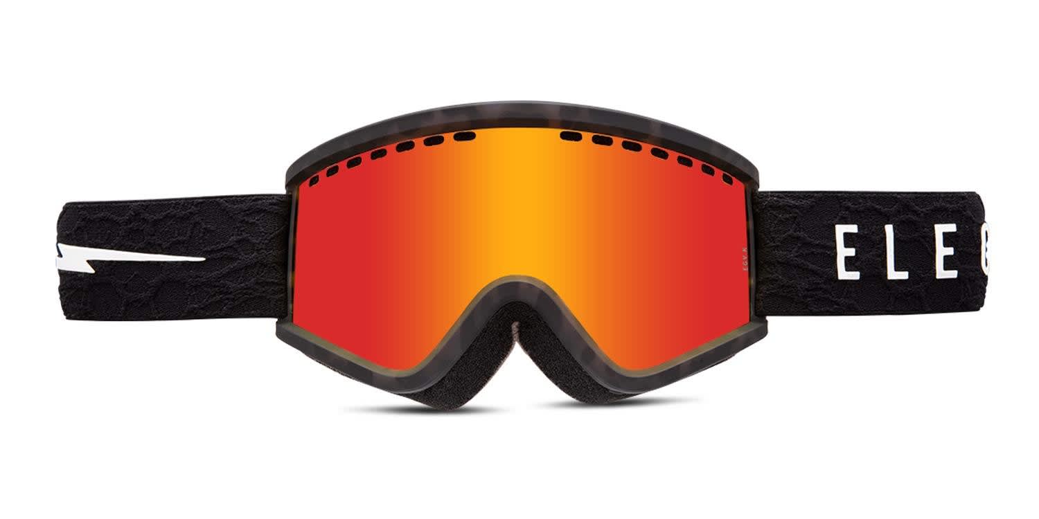 Electric EGV.K Snow Goggle Kids Black, Tortoise glasses - Black / Tortoise - Frontal View