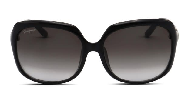 Ferragamo Salvatore Ferragamo Brown Gradient Rectangular