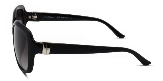 Ferragamo Salvatore Ferragamo Brown Gradient Rectangular