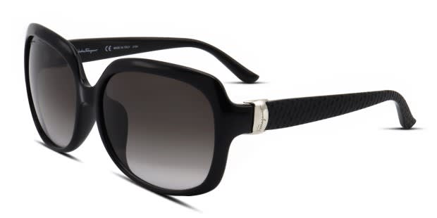Ferragamo Salvatore Ferragamo Brown Gradient Rectangular
