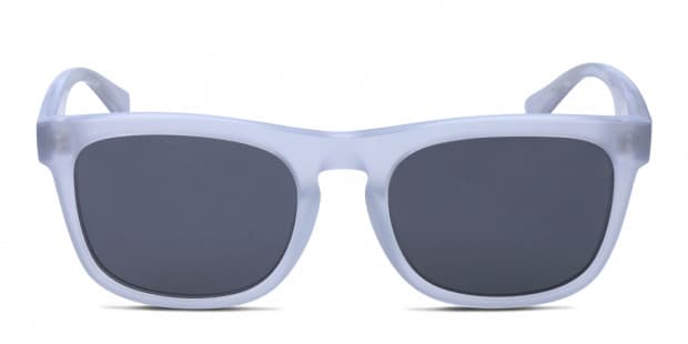 Ferragamo SF776S gunmetal frame with gray lenses. Lenses provide