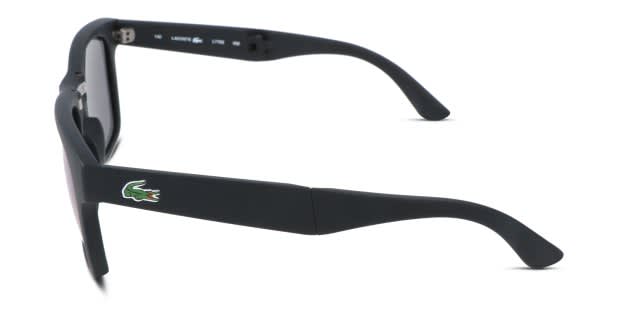 Lacoste L778S black frame with blue lenses. Lenses provide 100% UV