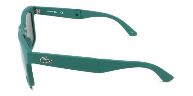 Lacoste L778S green frame with green flash lenses. Lenses provide