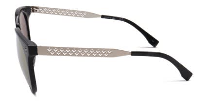 Lacoste L842SA Black glasses - Black / Brown - Side View