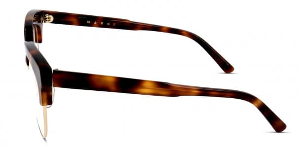 Marni ME2605 Tortoise/Gold Eyeglasses | Includes FREE Rx Lenses