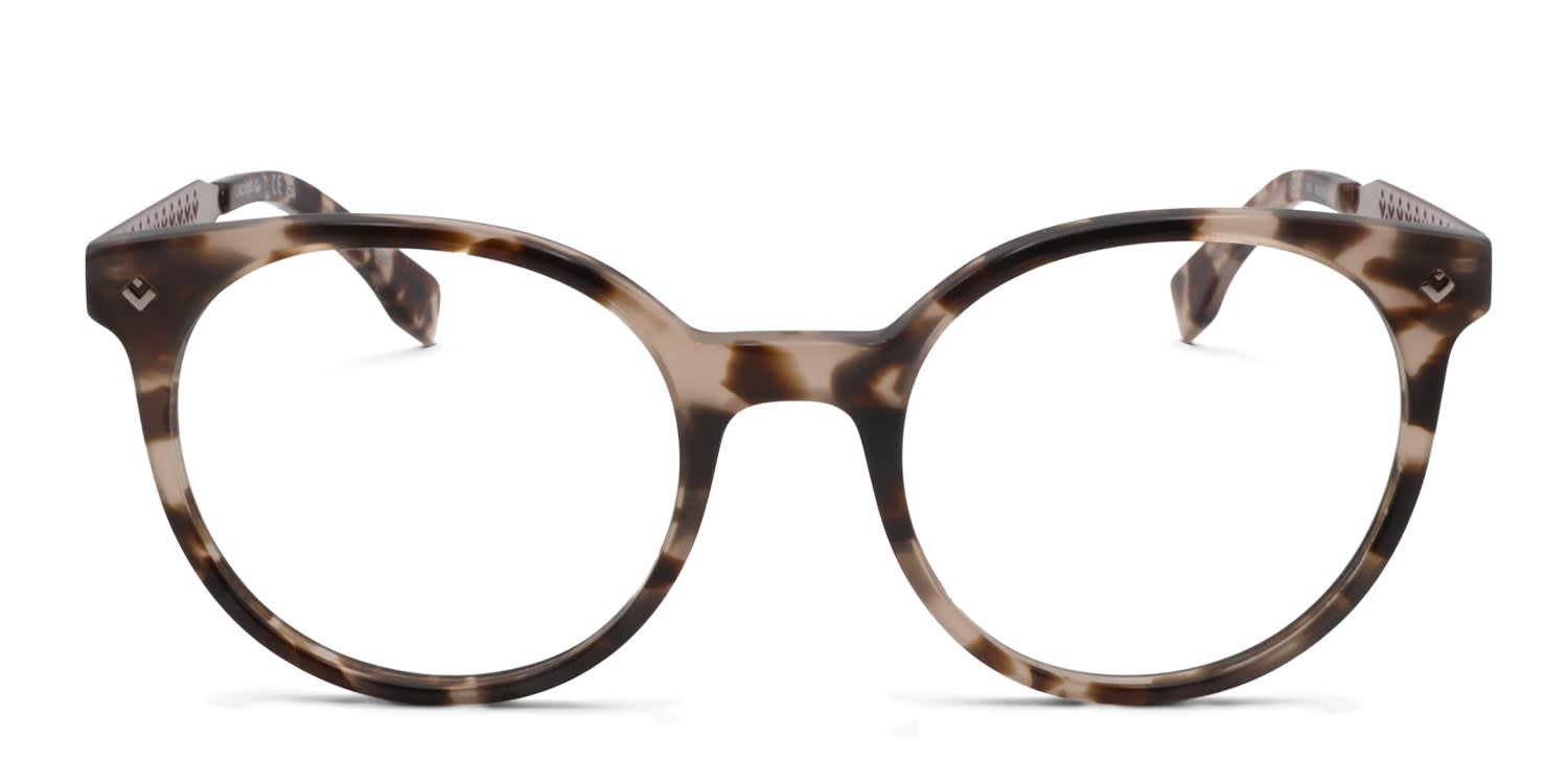 Lacoste L2806 Pink, Tortoise glasses - Pink / Tortoise - Frontal View