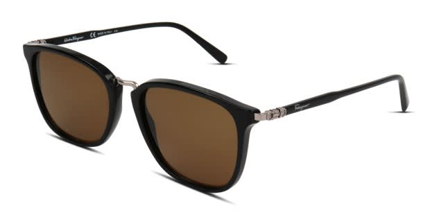 Ferragamo SF910S Black Prescription Sunglasses