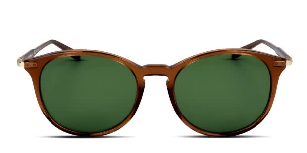 Ferragamo SF911S Brown Prescription Sunglasses display picture 1