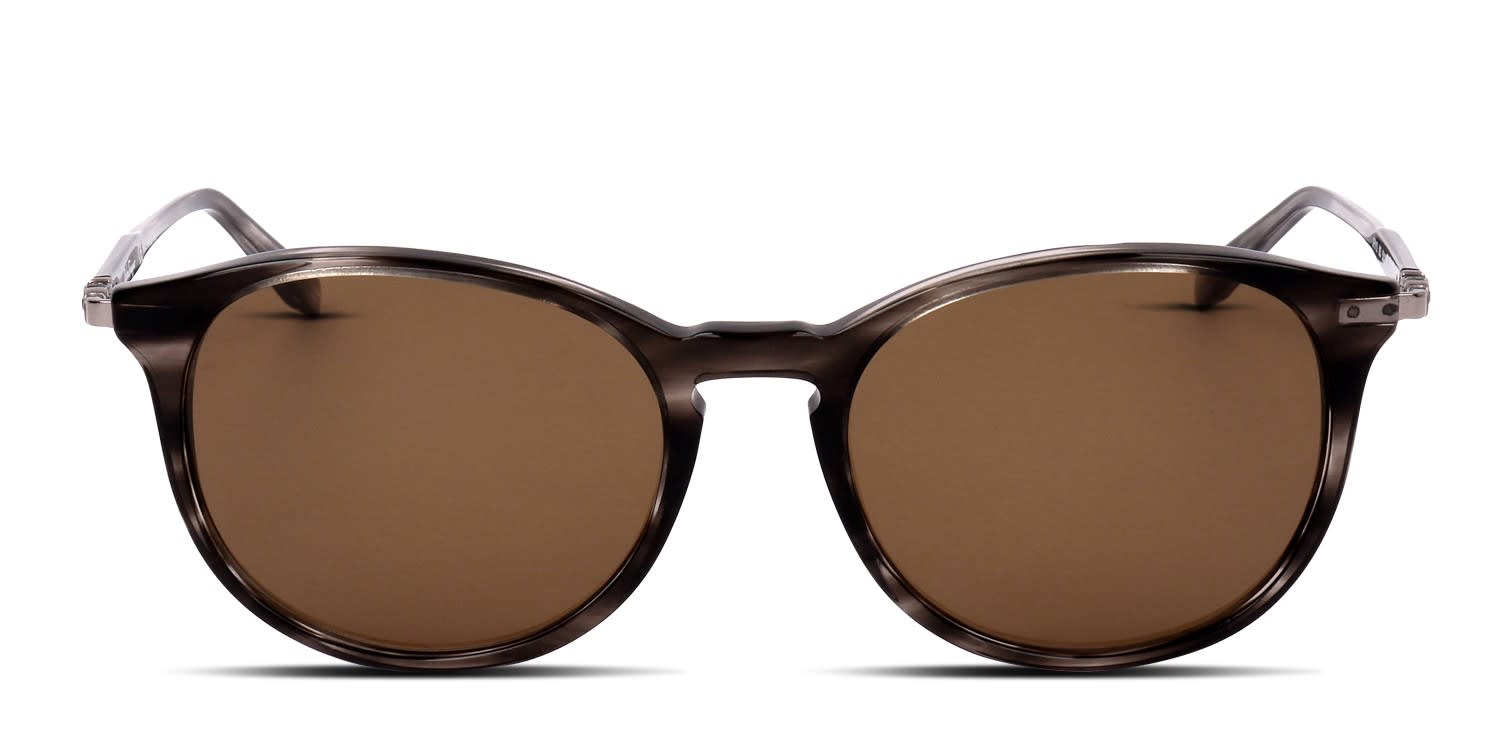 Ferragamo SF911S multicolor, brown frame with brown lenses. Lenses
