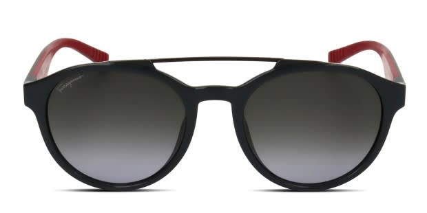 Ferragamo SF937S black frame with gradient smoke lenses