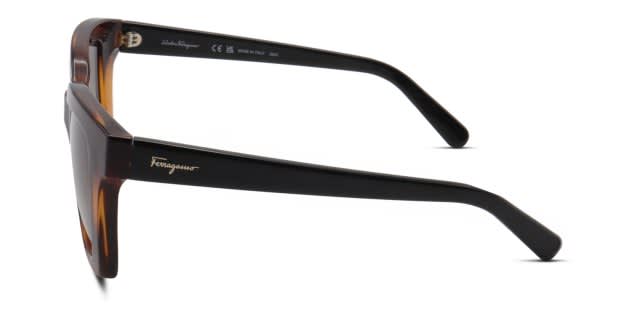 Ferragamo SF955S tortoise frame with gradient brown lenses 