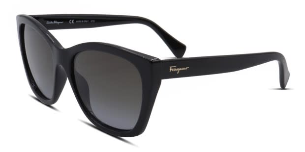 ● FERRAGAMO ● サングラス Black / Gradient Smoke / 53mm Amazon.com: Ferragamo Women's Sf1031s 53Mm Sunglasses, Black