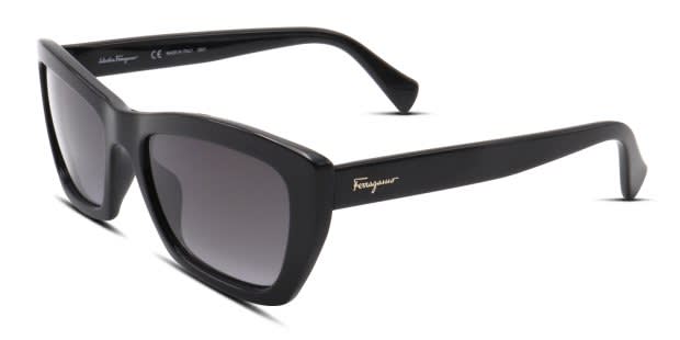 Ferragamo SF958S black frame with smoke lenses. Lenses  display picture 2