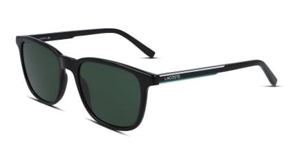 Lacoste L915S Shiny Black glasses - Shiny Black - Angle View