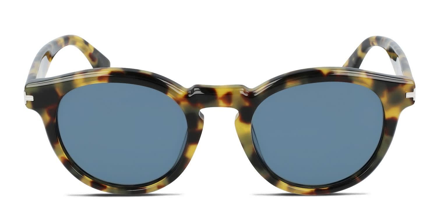Lanvin LNV610S Tortoise, Yellow glasses - Tortoise / Yellow - Frontal View