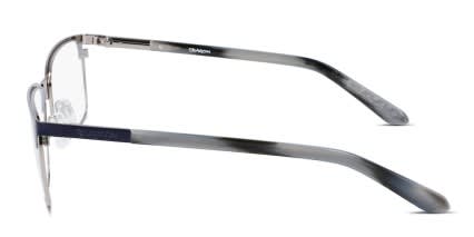 Dragon DR2015 Blue, Silver glasses - Blue / Silver - Side View