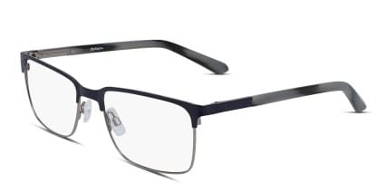Dragon DR2015 Blue, Silver glasses - Blue / Silver - Angle View