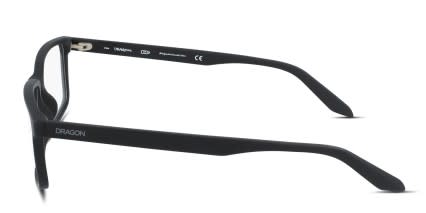 Dragon DR9001 Black glasses - Black - Side View