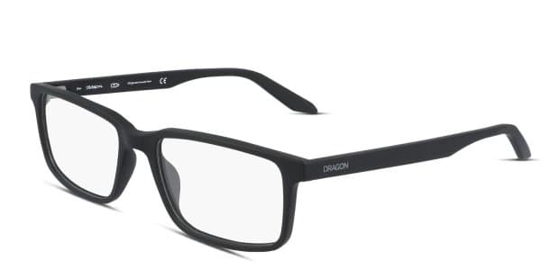 Dragon DR9001 Black Eyeglasses | Includes FREE Rx Lenses