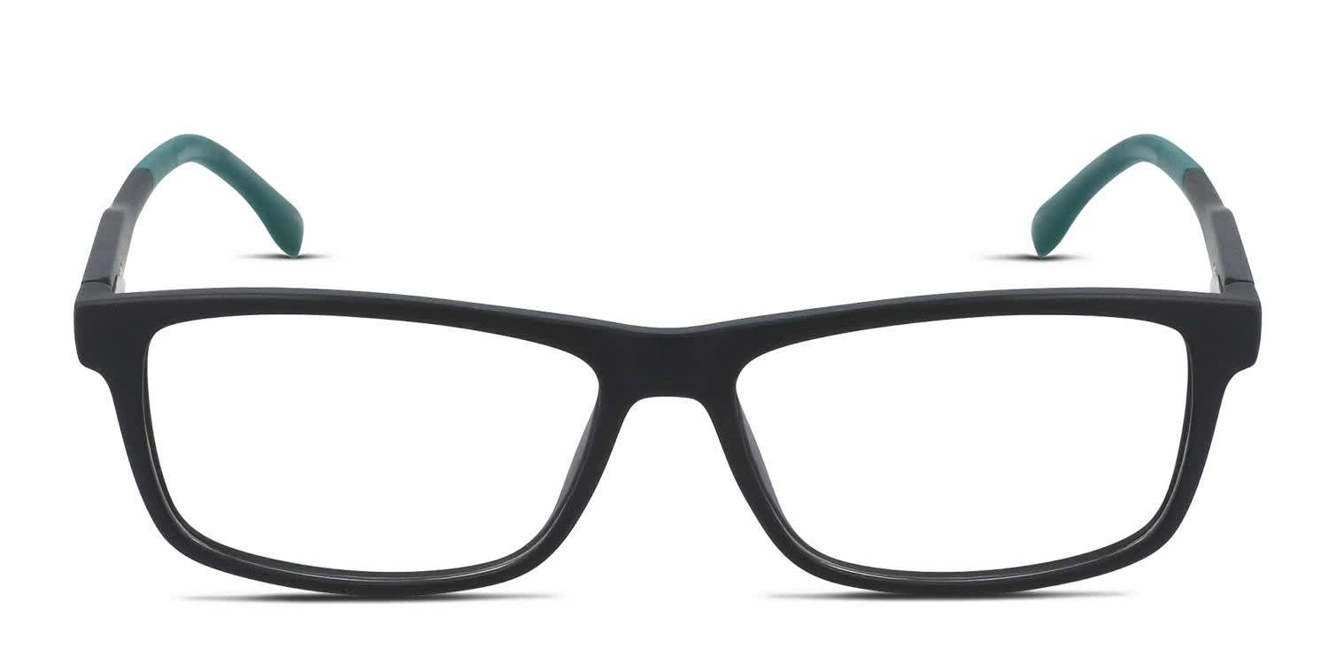 Lacoste L2876 Matte Black glasses - Matte Black - Frontal View
