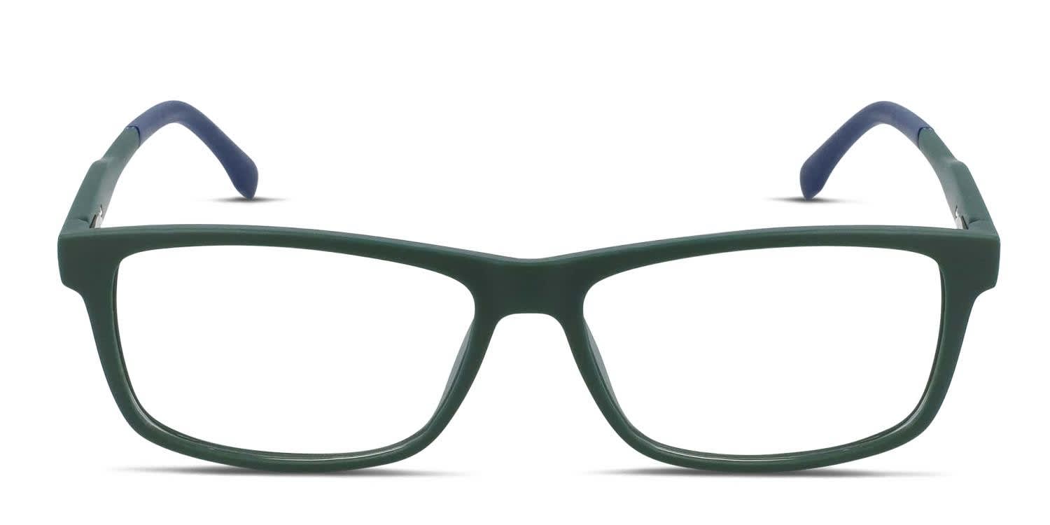Dragon DR2042 Green, Clear Eyeglasses | Includes FREE Rx Lenses