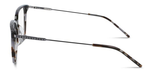 DKNY Black Gray Tortoise Prescription Glasses DKNY DK7004 Tortoise, Gray Prescription Eyeglasses main image 3