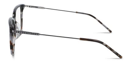 DKNY DK7004 Tortoise, Gray glasses - Tortoise / Gray - Side View