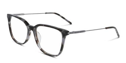 DKNY DK7004 Tortoise, Gray glasses - Tortoise / Gray - Angle View
