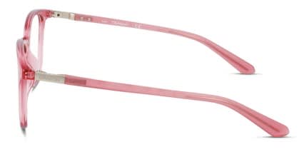 Dragon DR2021 Pink, Clear glasses - Pink / Clear - Side View