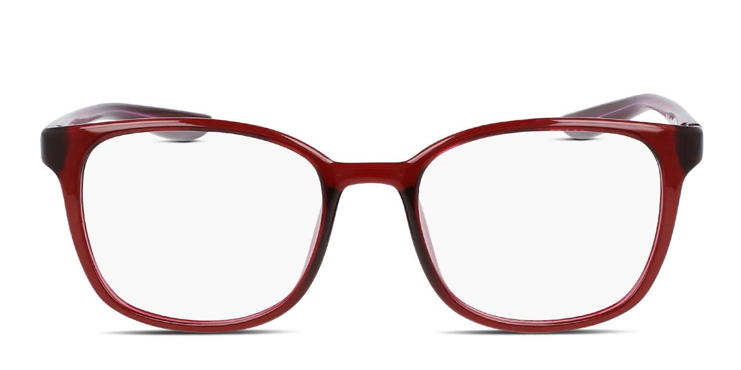 Nike 5027 Kids Red glasses - Red - Frontal View